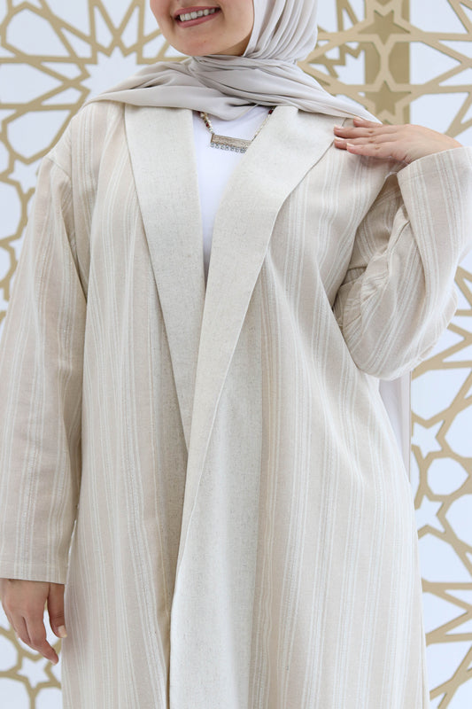 Beige/detail Kaftan