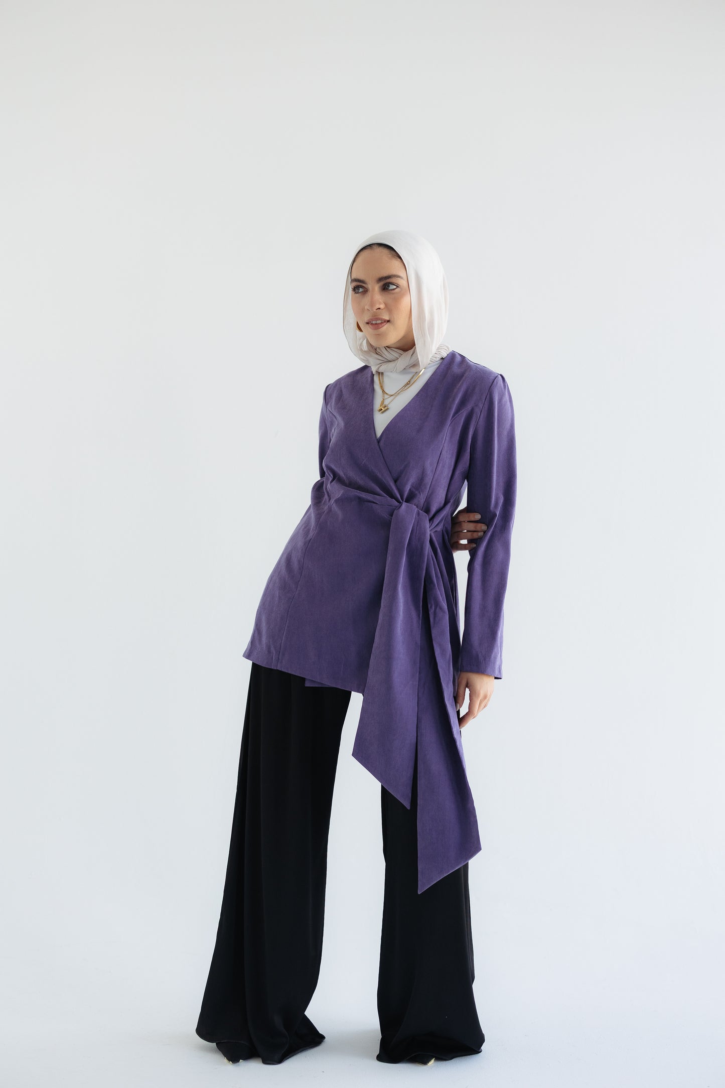 Noor Blouse Lilac