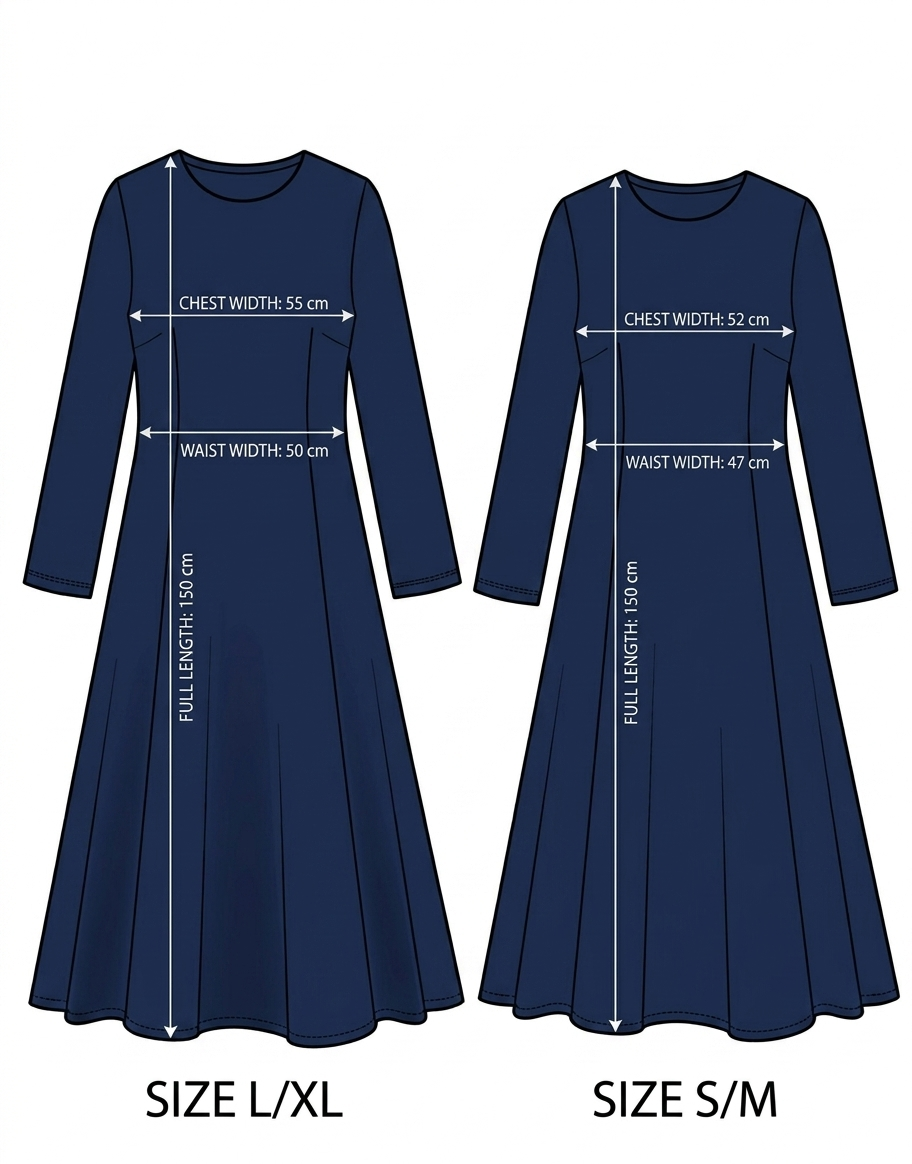 Bella Dress Navy