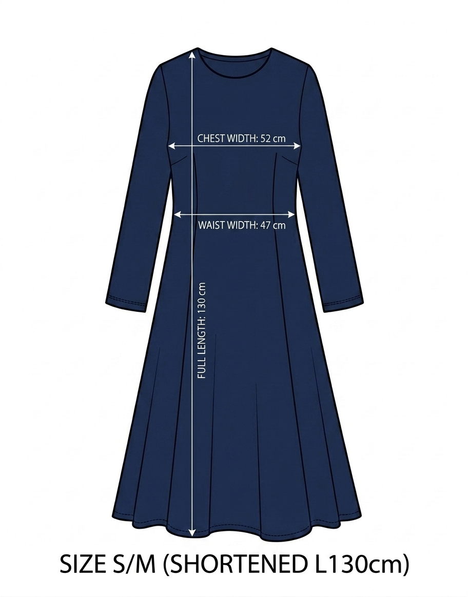 Bella Dress Navy