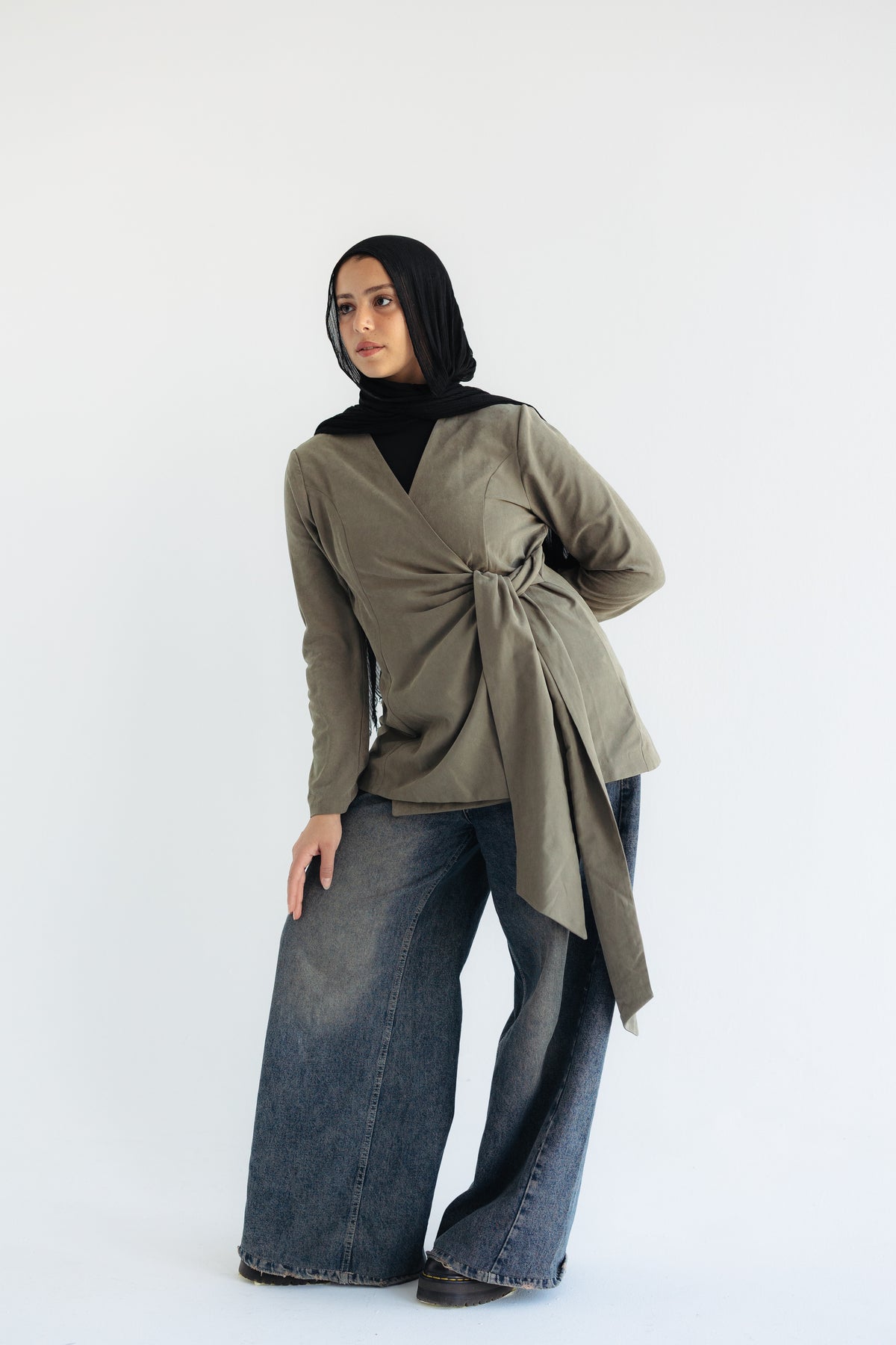 Noor Blouse (Suede)