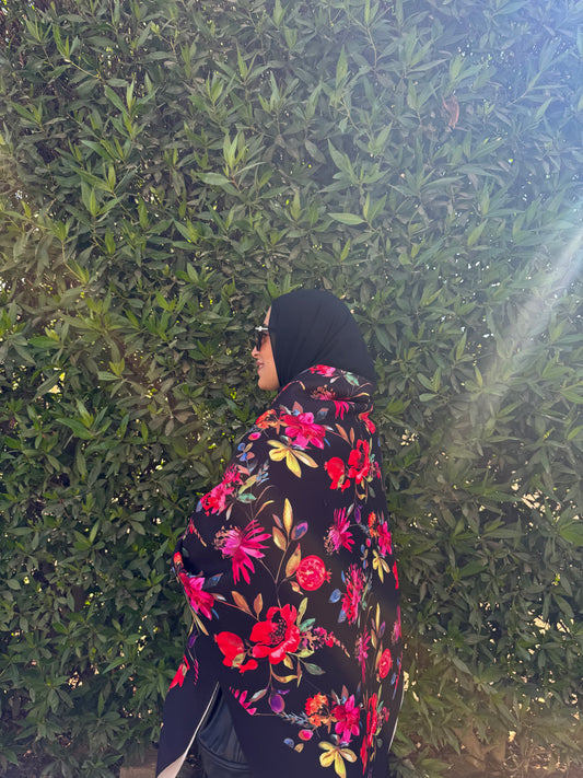 Pomegranate Flower Shawl