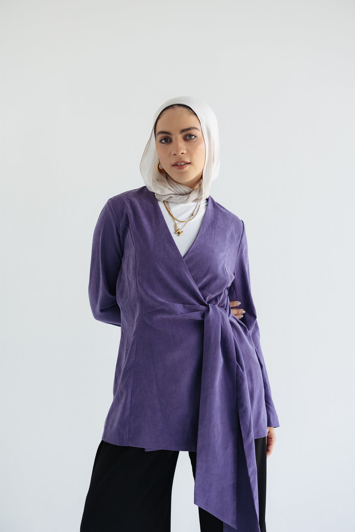 Noor Blouse (Suede)