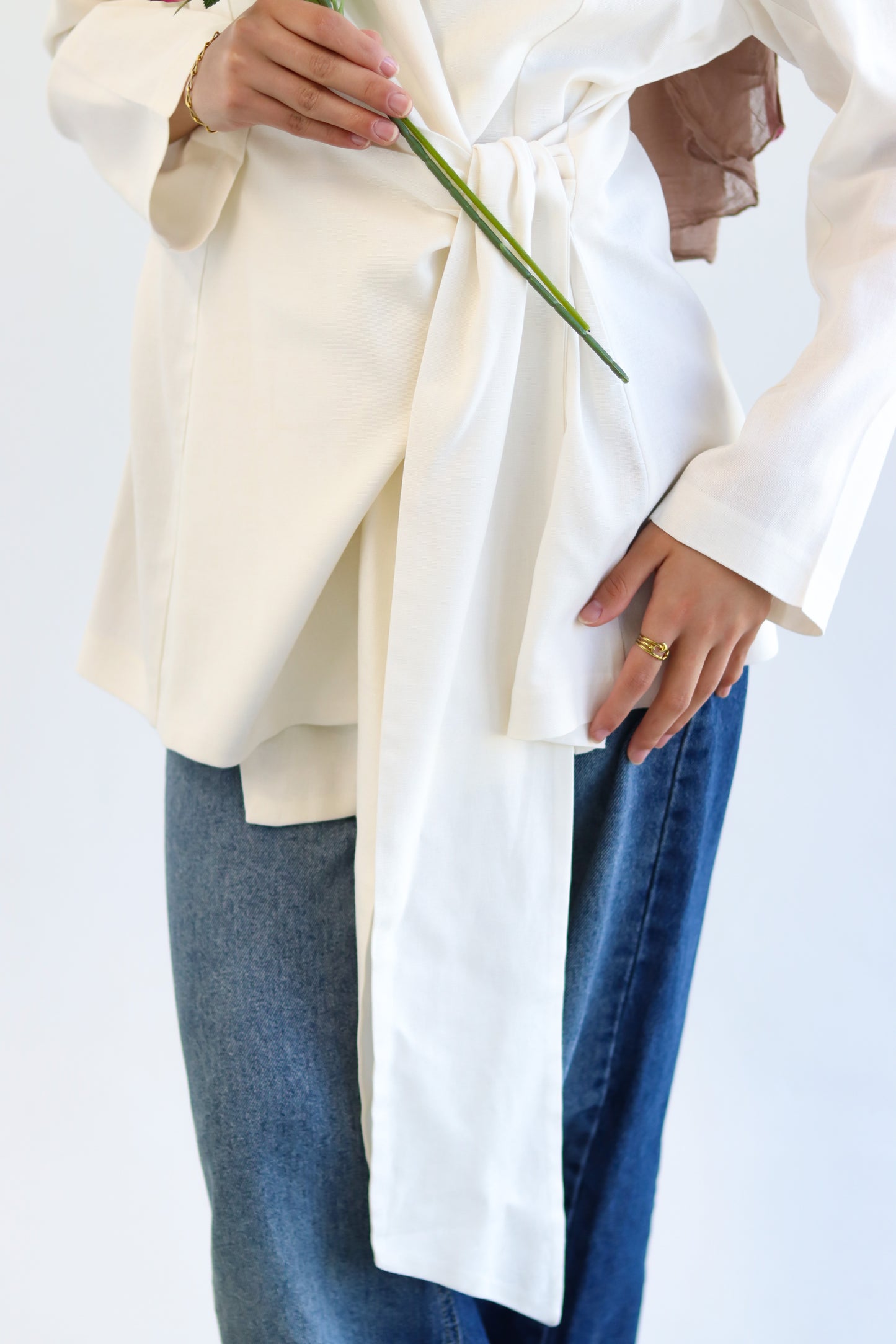 Noor Blouse White