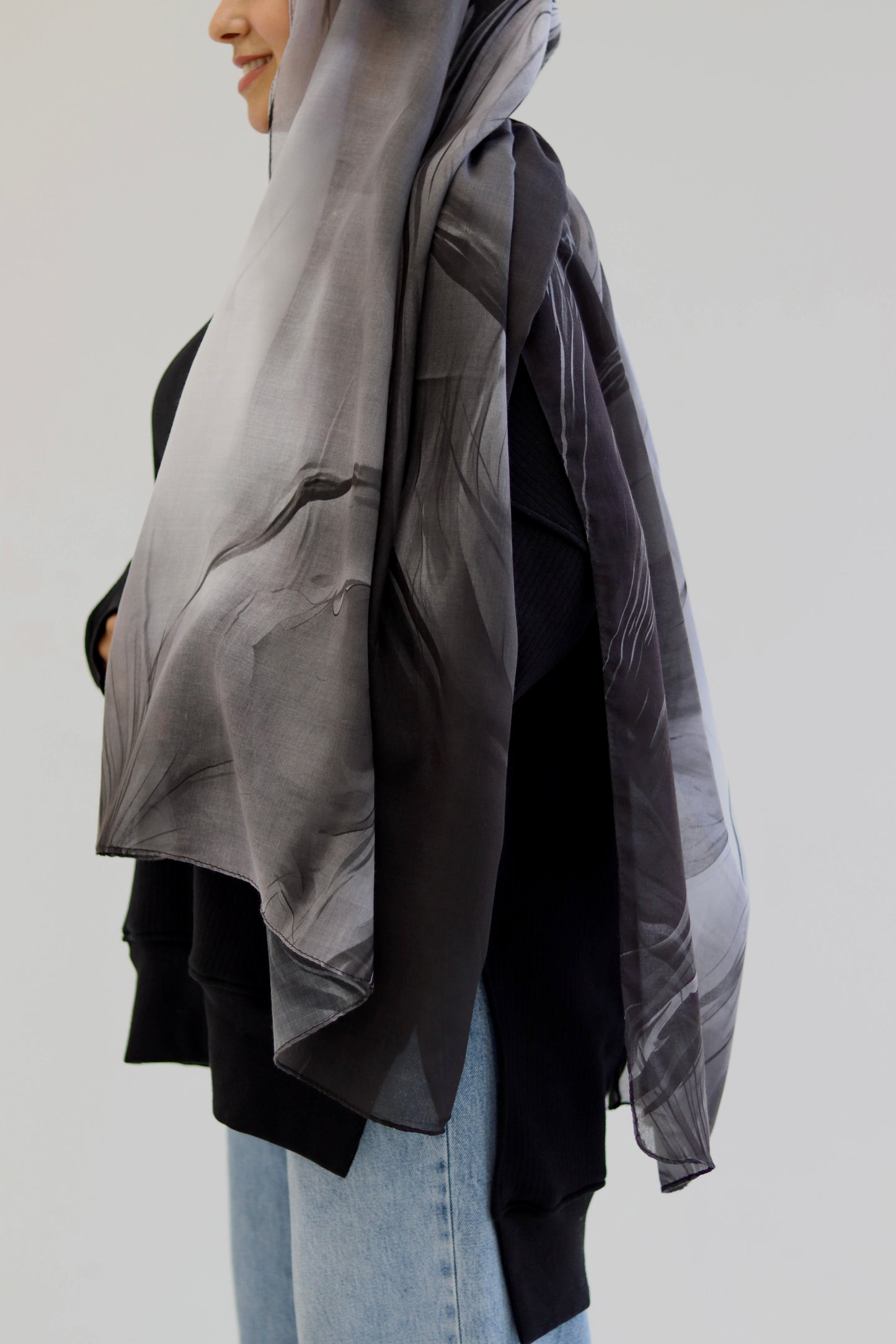 Graphite Scarf