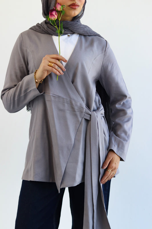 Noor Blouse Grey