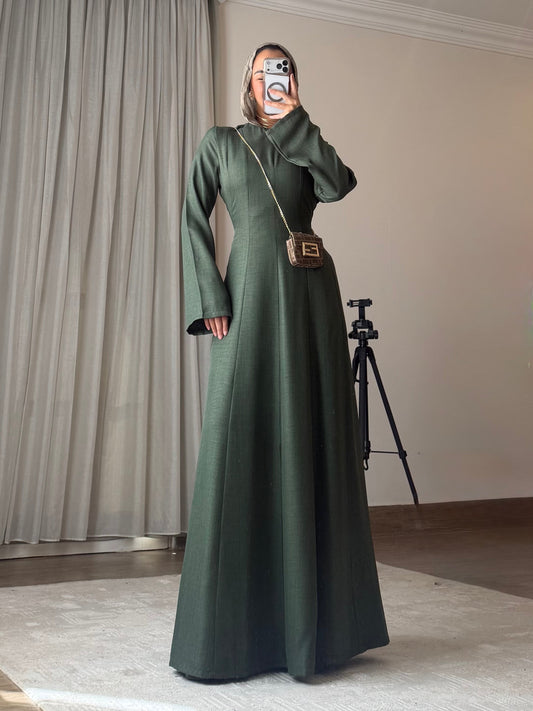 Bella Dress Olive