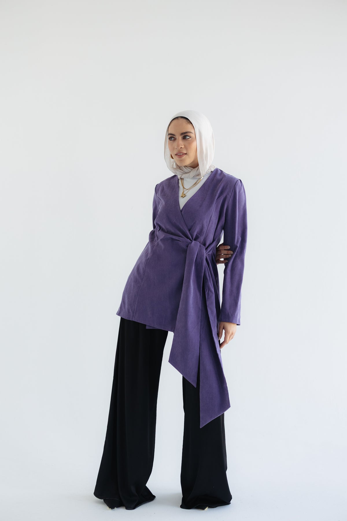 Noor Blouse (Suede)