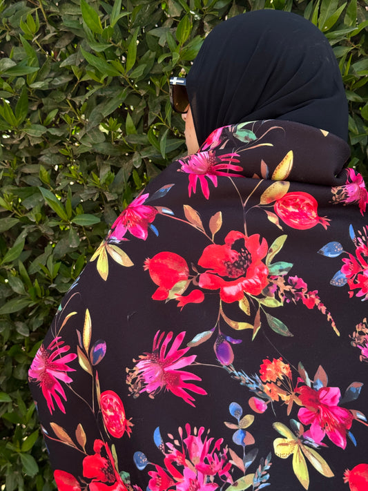 Pomegranate Flower Shawl