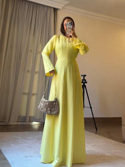 Bella Dress Yellow