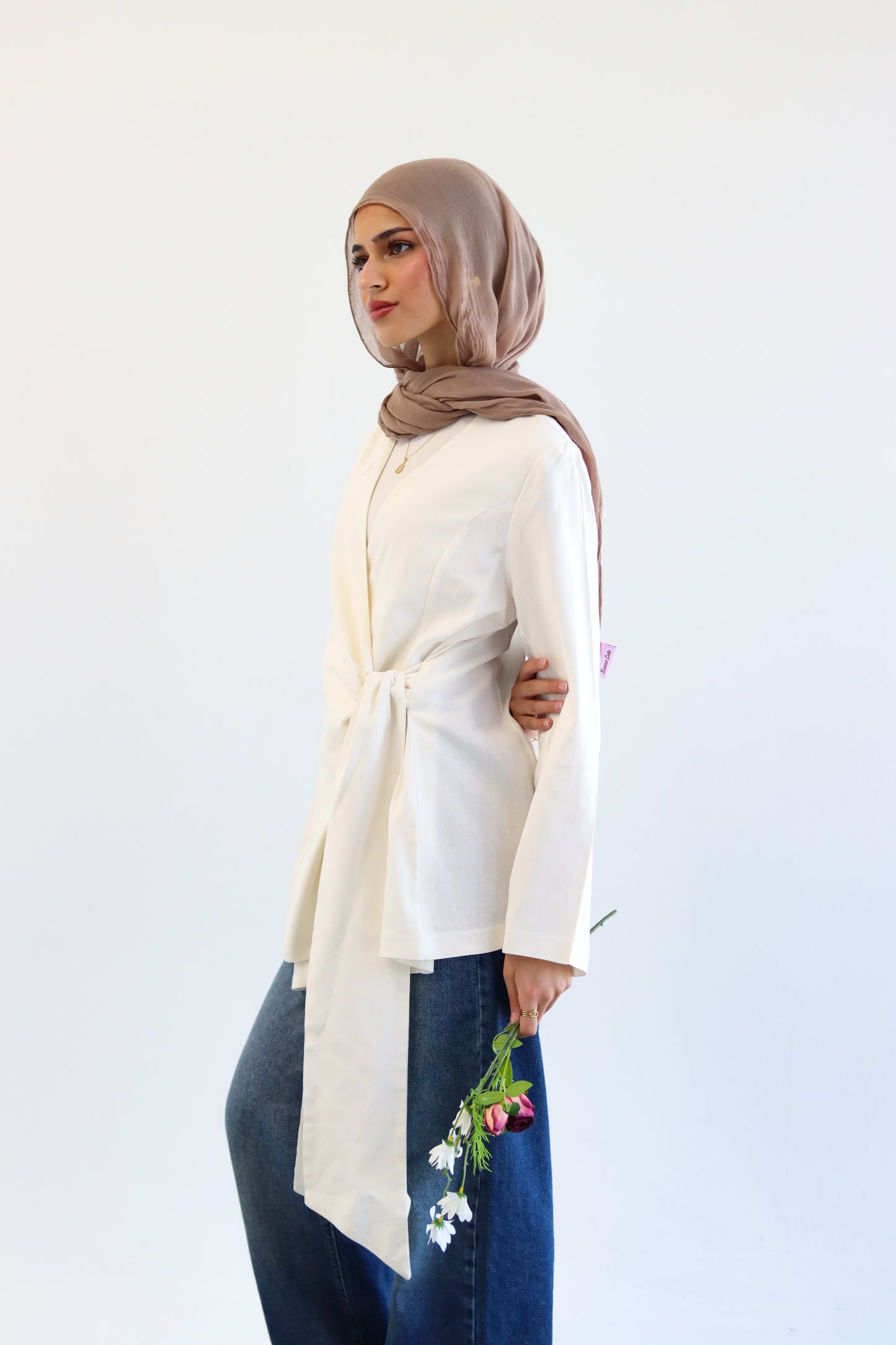 Noor Blouse White