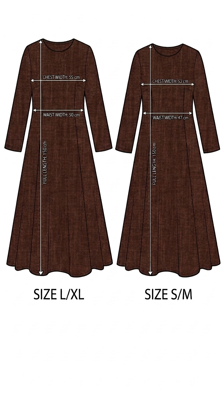 Bella Dress Brown