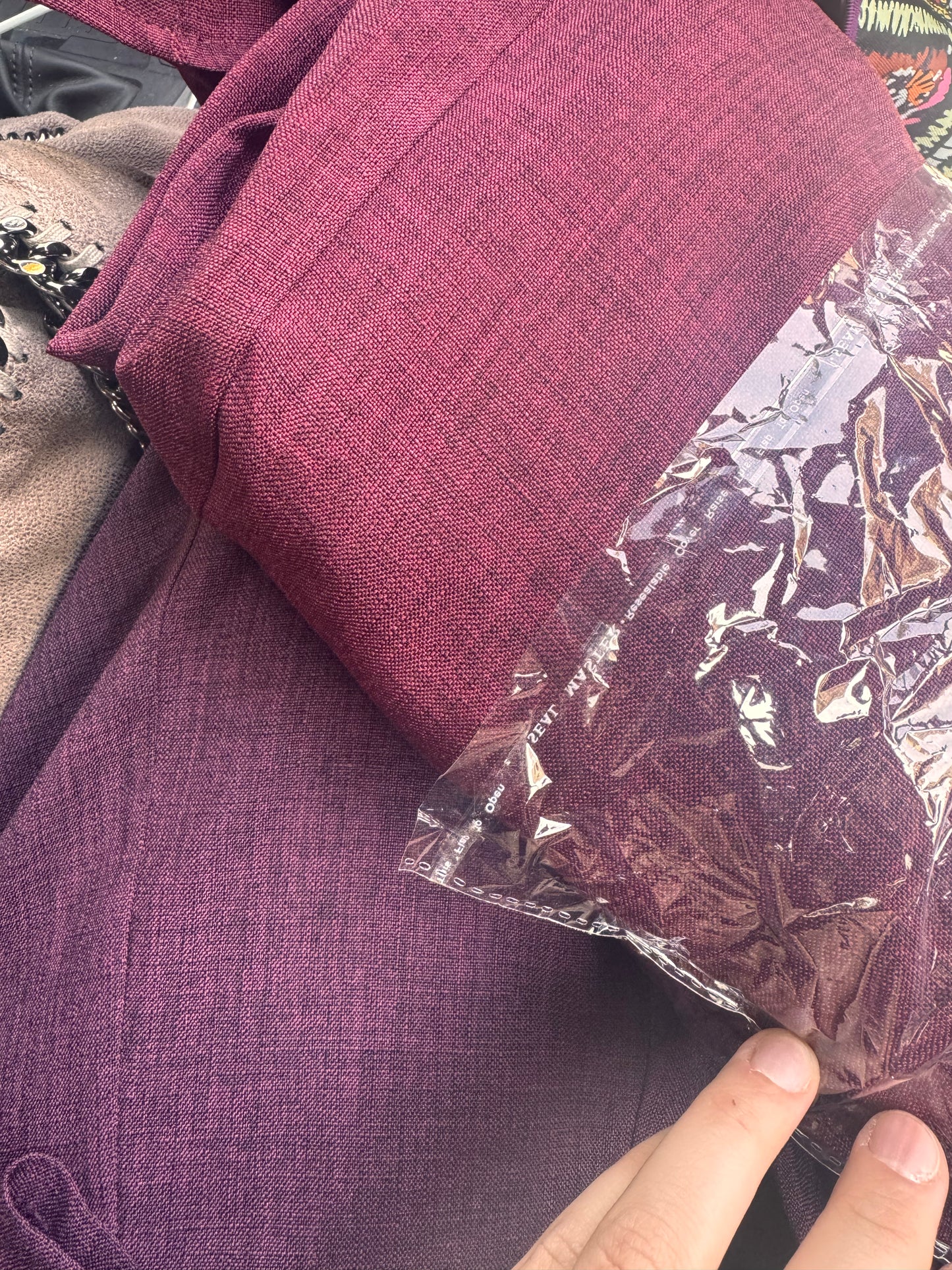 Bella Dress (Grapes -Maroon)