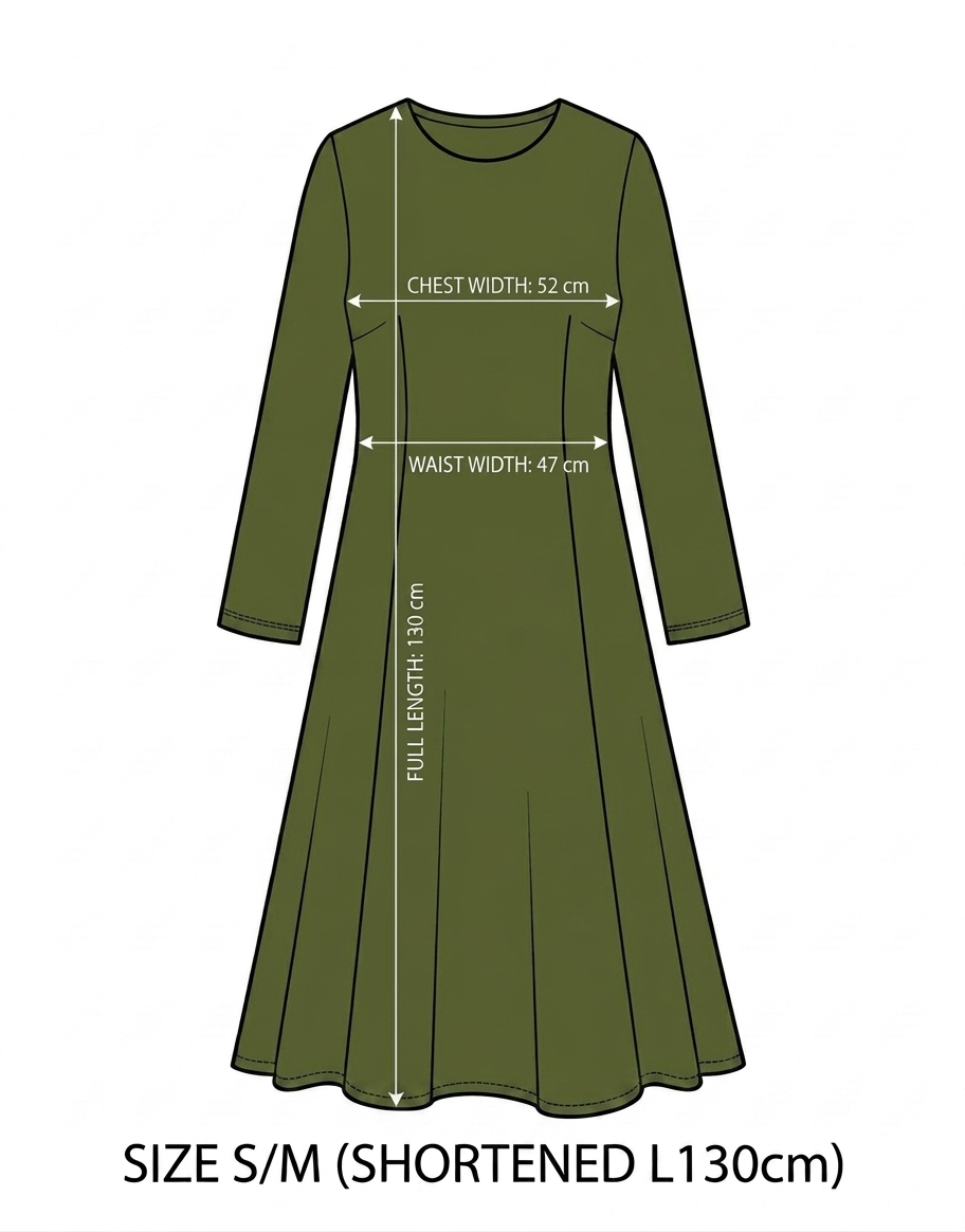 Bella Dress (Caramel - Beige)